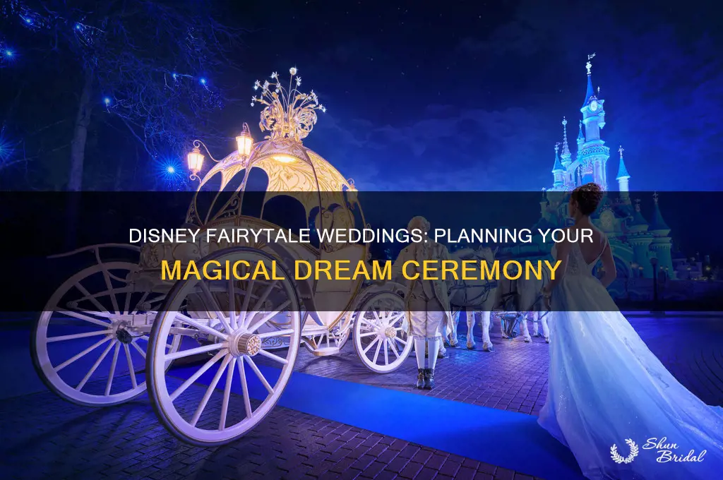 how does disney fairytale weddings work
