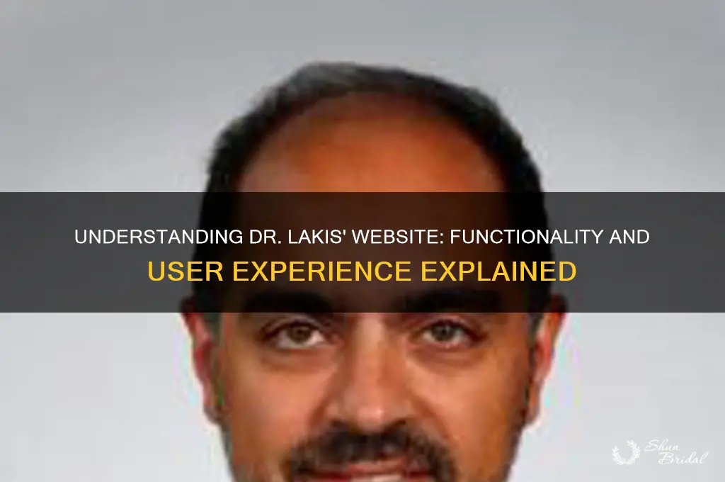 how does dr lakis wed site work