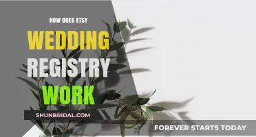 Etsy Wedding Registry: How It Works and Why It's Unique