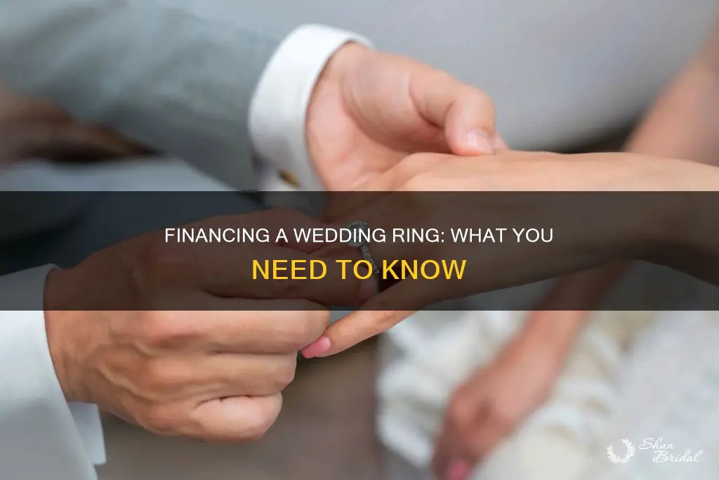 how does financing a wedding ring work