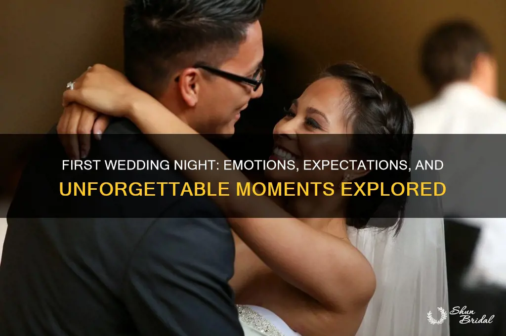 how does it feel on first wedding ngiht
