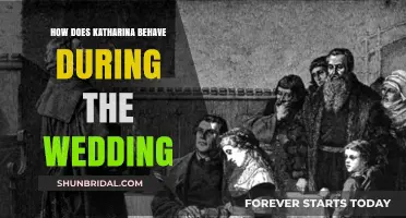 Katharina's Wedding Behavior: A Study in Contrasts and Intrigue