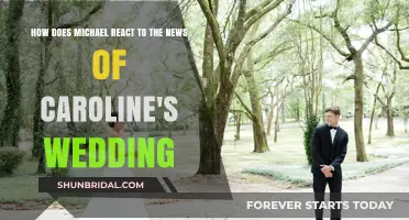 Michael's Emotional Response to Caroline's Surprise Wedding Announcement