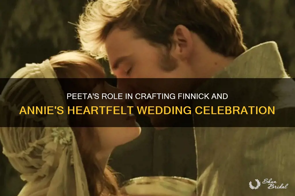 how does peeta contribute to finnick and annie