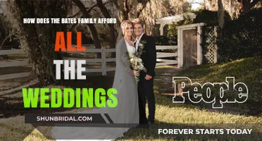 How the Bates Family Finances Their Numerous Weddings: A Breakdown