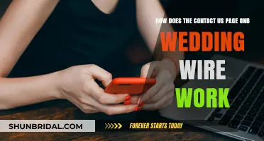 How WeddingWire's Contact Us Page Works: A Step-by-Step Guide