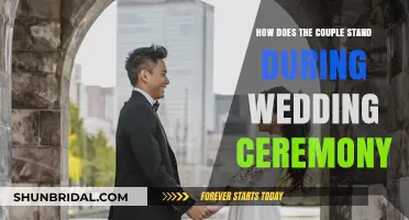 Perfect Wedding Ceremony Stance: How Couples Stand at the Altar