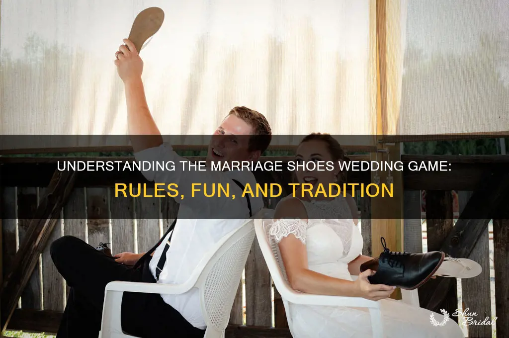 how does the mariage shoes wedding game work