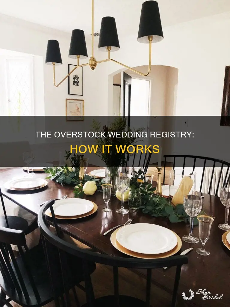 how does the overstock wedding.registry work