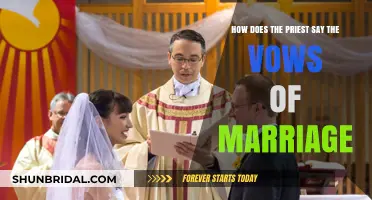 Sacred Words: How Priests Guide Marriage Vows in Ceremonies