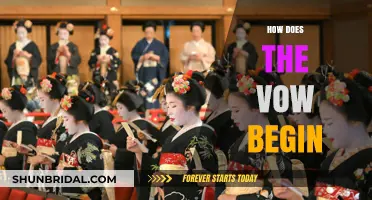 The Sacred Start: Unveiling the Opening of the Vow