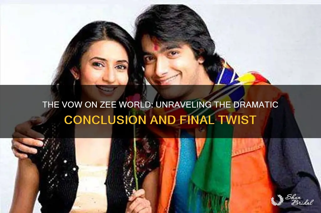 how does the vow on zee world end