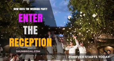 Grand Wedding Party Entrances for a Reception