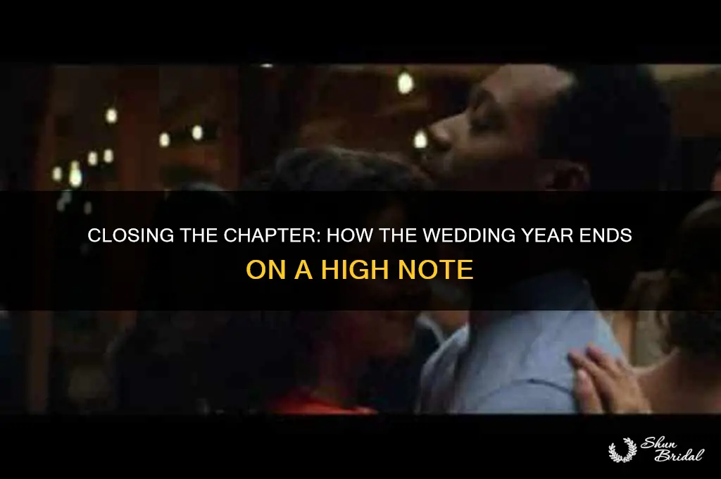 how does the wedding year end