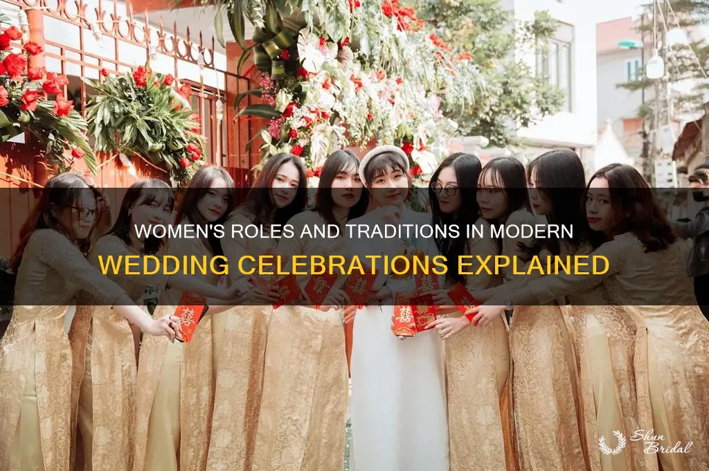 how does the women in wedding go