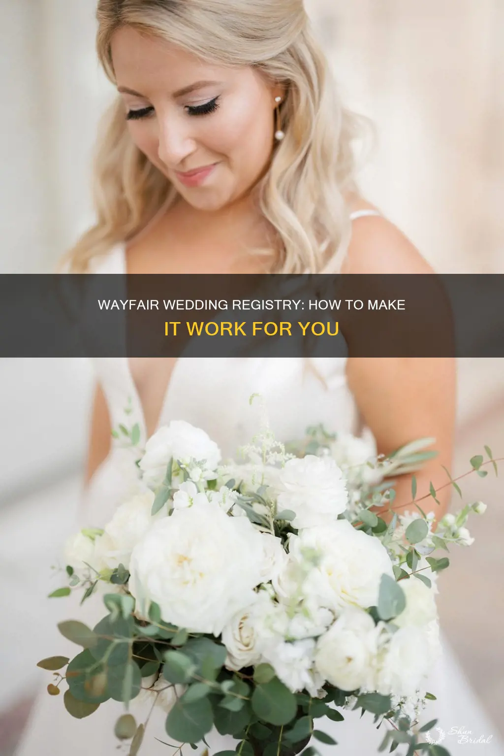 how does wayfair wedding registry work