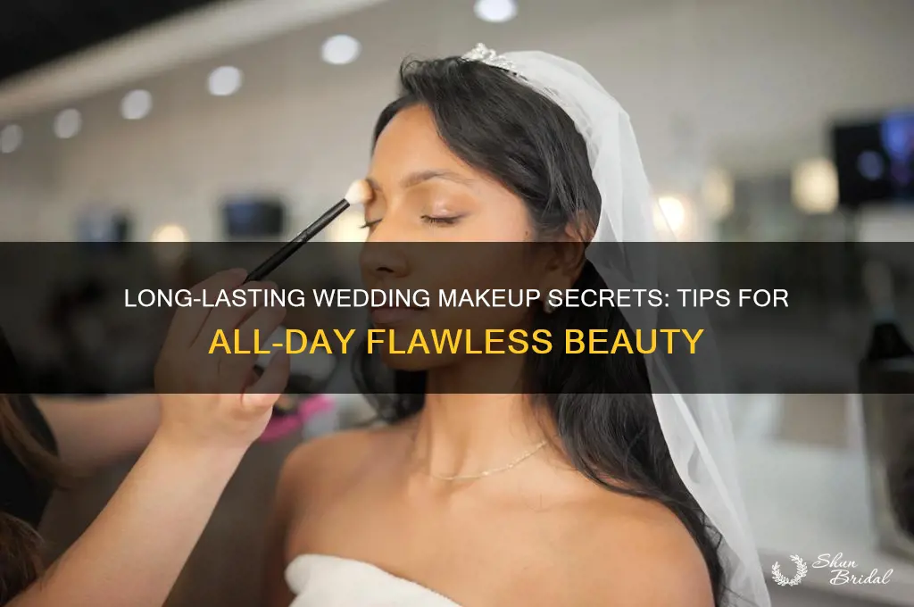 how does wedding makeup stay on all day