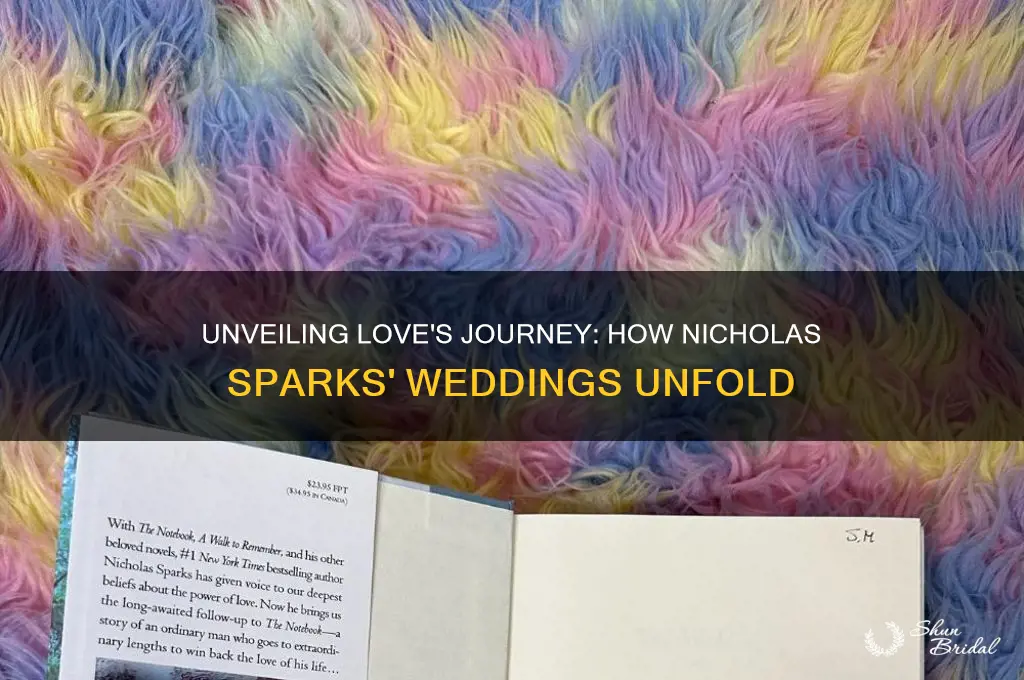 how does wedding nicholas sparks unfold