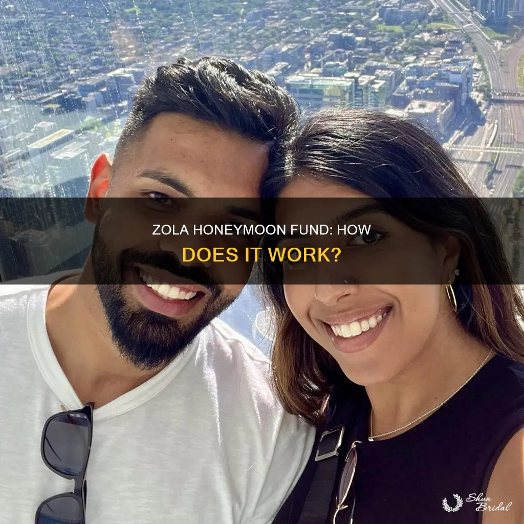 how does zola honeymoon fund work