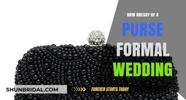 Choosing a Purse for a Formal Wedding