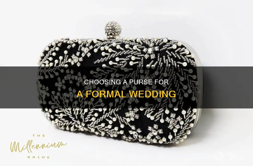 how dressy of a purse formal wedding