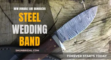 Damascus Steel Wedding Bands: Durable Style