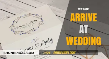 Arriving Early to Weddings: Etiquette, Benefits, and Perfect Timing Tips