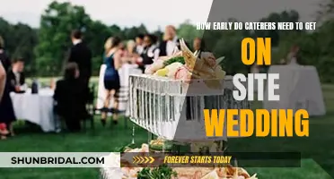 Caterers' Timely Arrival: Wedding Day Success Secrets
