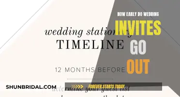 When to Send Wedding Invites: Timing and Tips