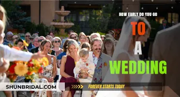 Perfect Timing: When to Arrive at a Wedding as a Guest