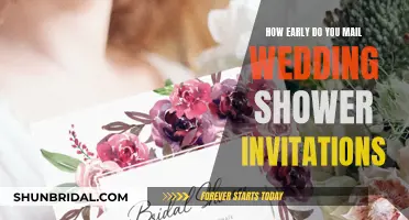 Mailing Wedding Shower Invitations: When is the Right Time?