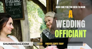 Book Your Wedding Officiant: How Early is Too Early?
