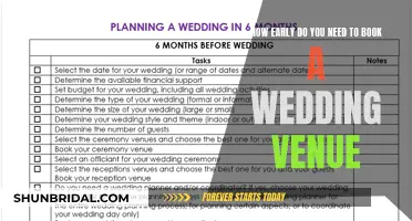 Booking Your Wedding Venue: How Early is Too Early?