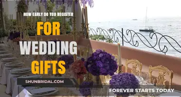 When to Register for Wedding Gifts: Timing Tips for Couples
