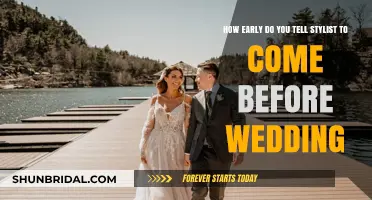 Perfect Timing: When to Book Your Stylist for the Big Day
