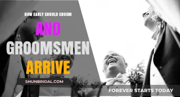 Perfect Timing: When Should the Groom and Groomsmen Arrive?
