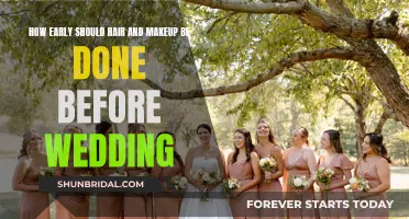 Get Wedding-Ready: Hair and Makeup Timing Tips