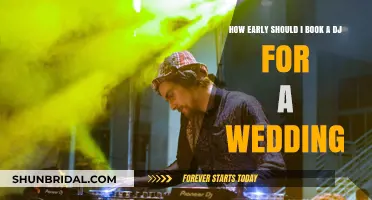 Perfect Timing: When to Book Your Wedding DJ for a Flawless Event