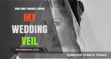 Perfect Timing: When to Order Your Dream Wedding Veil Stress-Free
