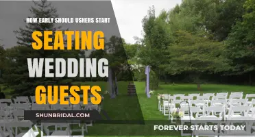 Perfect Timing: When Ushers Should Begin Seating Wedding Guests