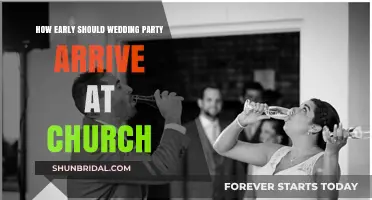 Timing the Wedding Party's Church Arrival: A Stress-Free Guide