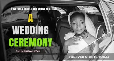Timely Wedding Etiquette: Ideal Arrival Time for Ceremony Guests