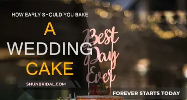 Baking Timeline for Wedding Cakes: When to Start?