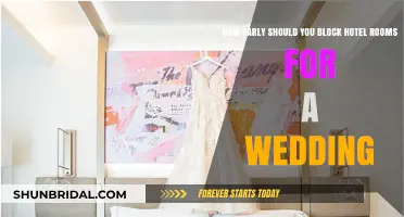 Perfect Timing: When to Block Hotel Rooms for Your Wedding