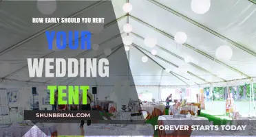 Perfect Timing: When to Rent Your Wedding Tent Stress-Free
