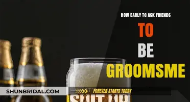 When to Pop the Question: Timing for Groomsmen Proposals