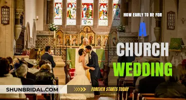 Arriving Gracefully: Timing Tips for Your Church Wedding Day