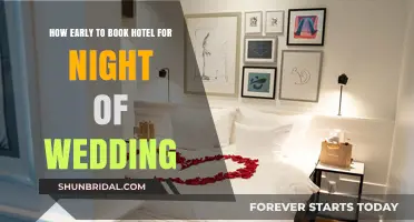 Perfect Timing: When to Book Your Wedding Night Hotel Stay