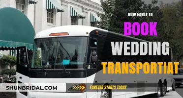 When to Book Wedding Transportation: Timing Tips for a Stress-Free Day