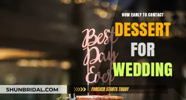 Perfect Timing: When to Order Your Dream Wedding Dessert
